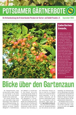 News Kreisverband Potsdam der Garten und Siedlerfreunde e.V.