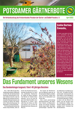 News Kreisverband Potsdam der Garten und Siedlerfreunde e.V.